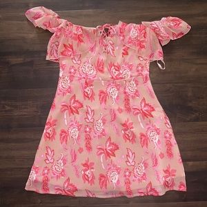 White Fox Boutique floral dress